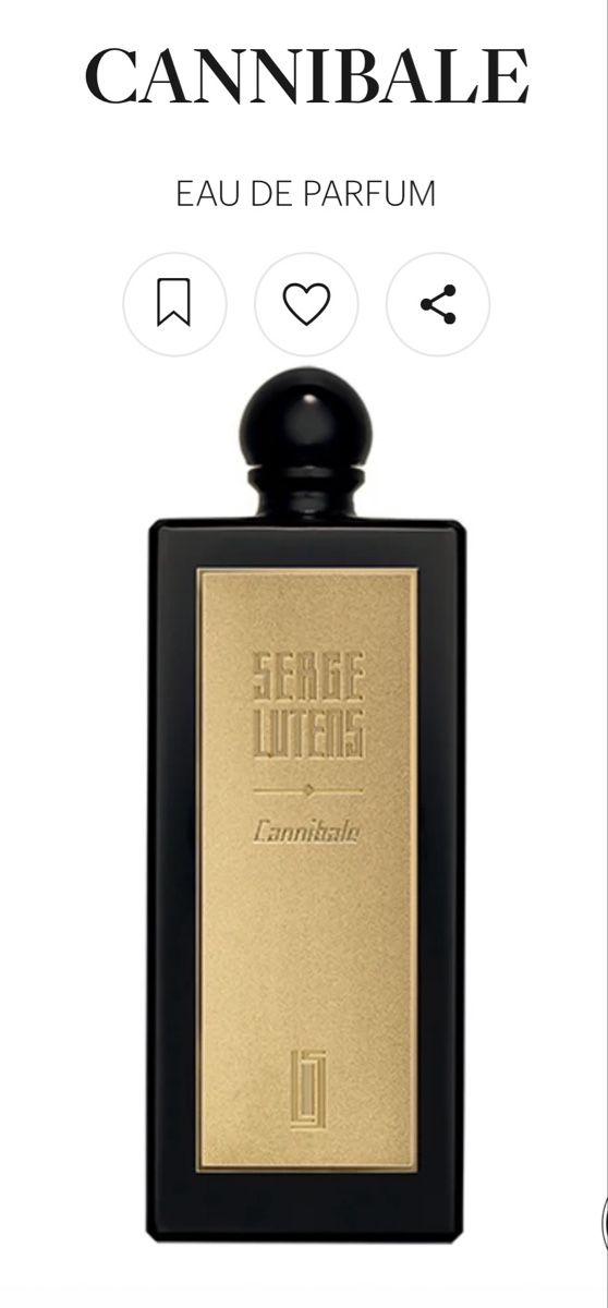 Serge Lutens Profumi & Eau de Toilette: ** SERGE LUTENS - CANIBALE - 10ml ** – Nuovo e nell'imballaggio originale da Giebenach venduto da BeautyLover.90s 5