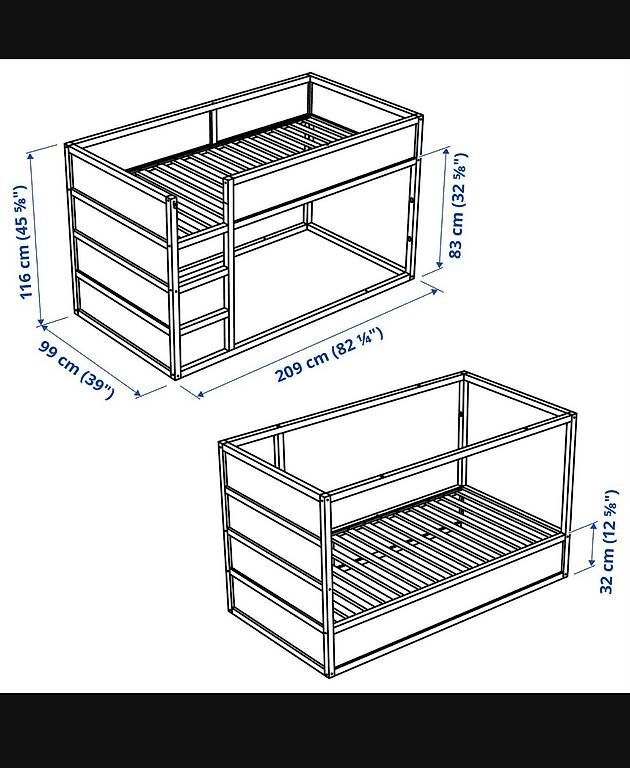 Letti: Kinderbett Ikea Kura – Usato da Belp venduto da zimi1022 3