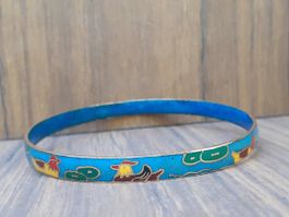 Armreif Vintage emailliert