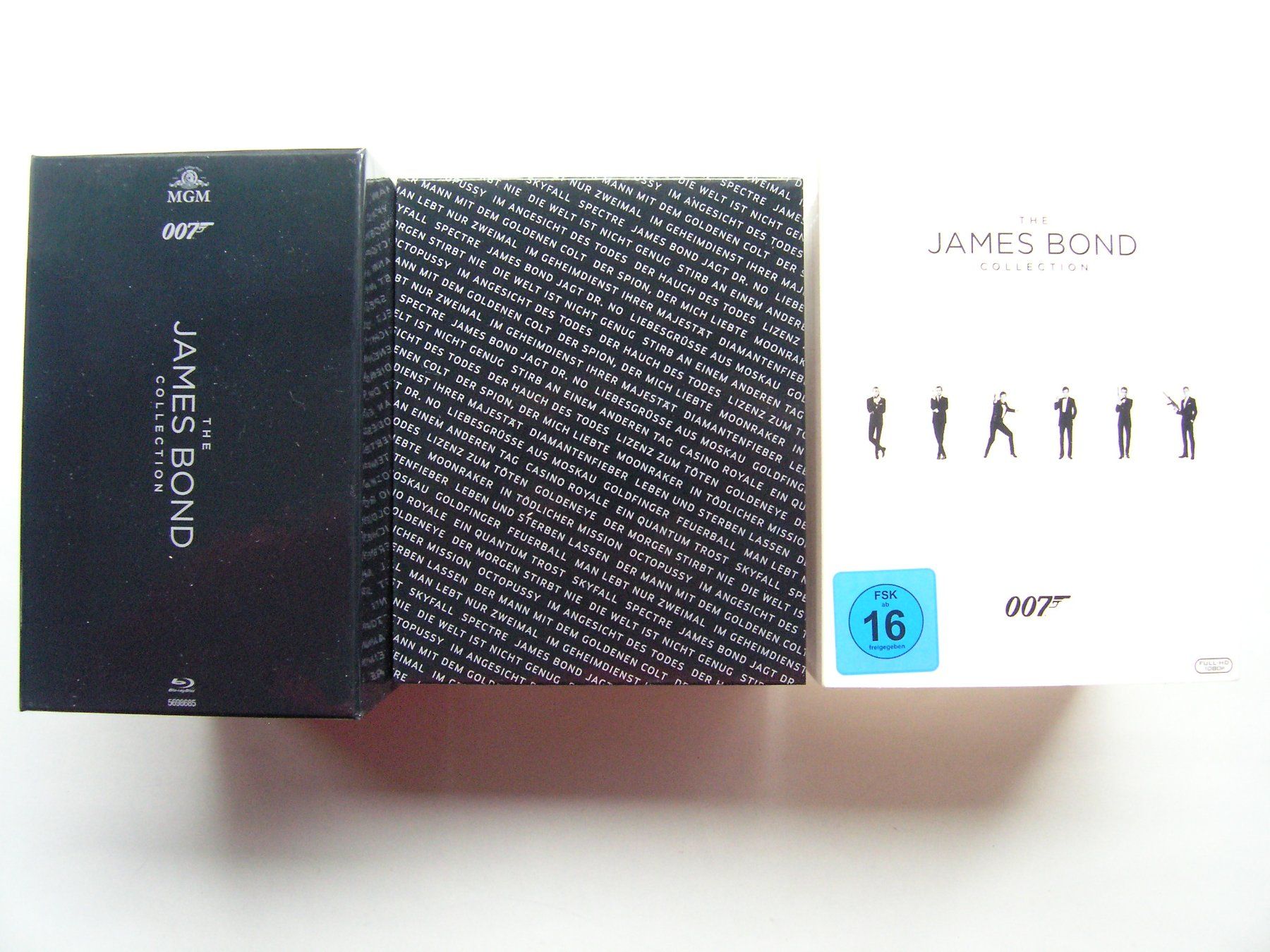Tutti i DVDs: James Bond Collection 2016  (24 Blu-rays) – Usato da Zuzwil SG venduto da vette13 2