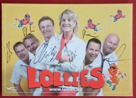Die Lollies Autogramm signiert Foto 10x15cm