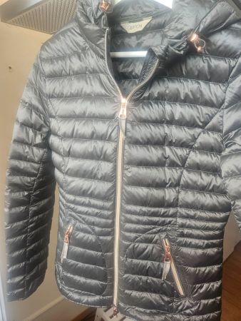 Cartoon dünne Daunenjacke Oliv 36
