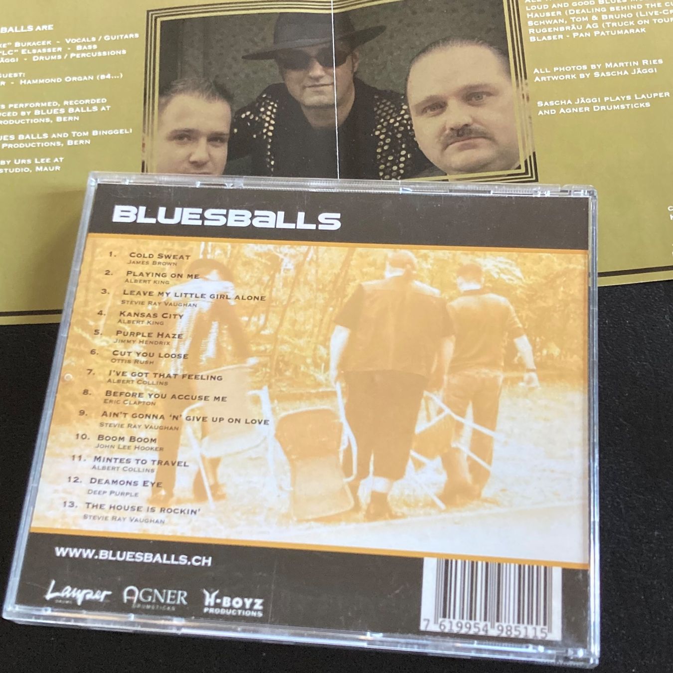 CD: Bluesballs - Playing On Me – Usato da Bern venduto da Ntsamina 1
