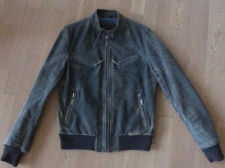 Neuwertige Wildlederjacke