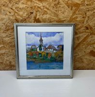 tolles Aquarell von Eugen HENZIROSS 1914    (ID M355)