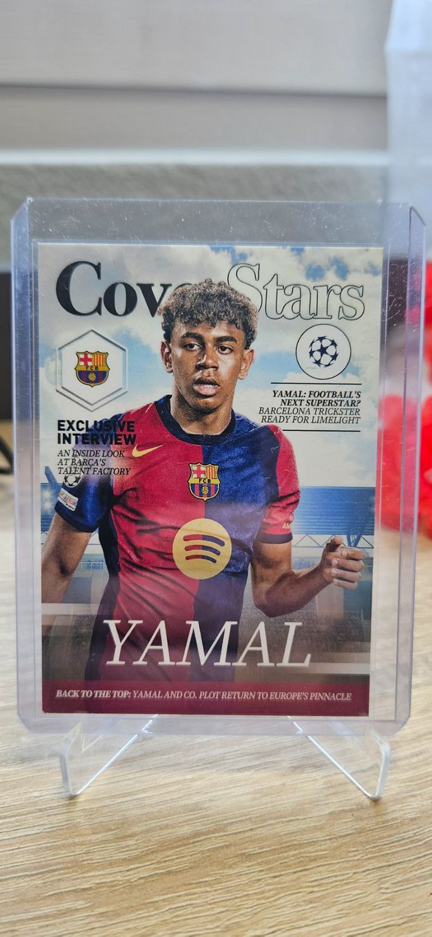 Topps Sammelbilder & Trading cards: Lamine Yamal Cover Stars CS-10 Topps Karte - Barcelona – Gebraucht aus Gelterkinden von mar_xm2m