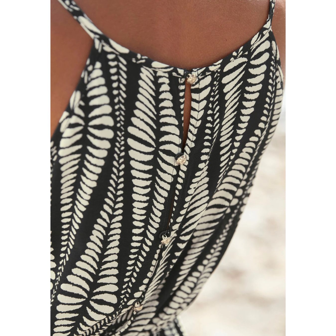 Lascana Kleider: LASCANA Maxikleid mit Alloverprint Gr. 38 – Neu (gemäss Beschreibung) aus Zäziwil von blackpearl 1