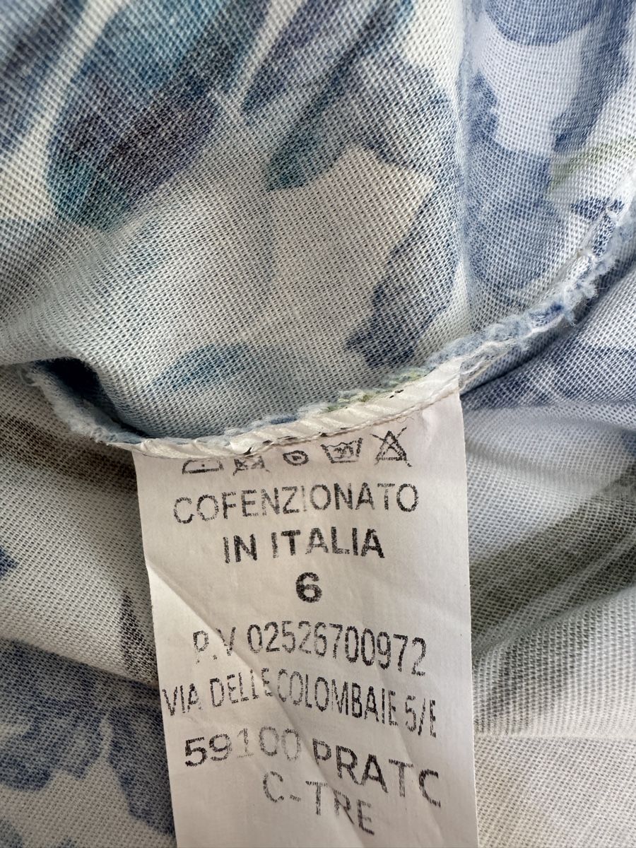 Camicette: Baumwoll Bluse mit Blumenmuster – Nuovo (secondo la descrizione) da Aesch BL venduto da comven 2