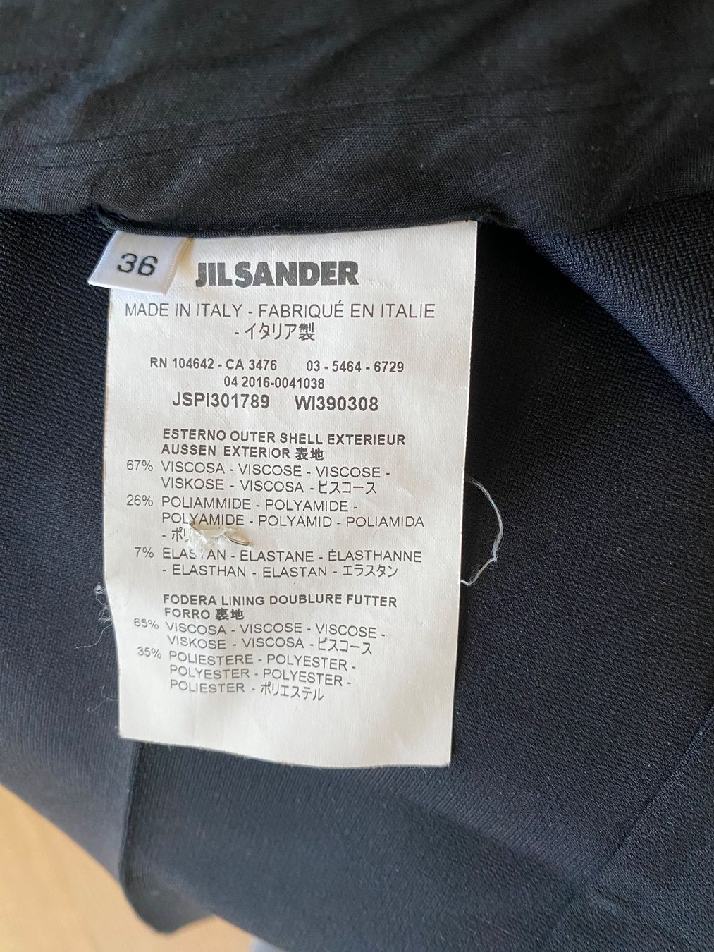 Jil Sander Pantaloni: Anzugshose, Jil Sander, Grösse 36 – Nuovo (secondo la descrizione) da Bern venduto da L.I.A. 2