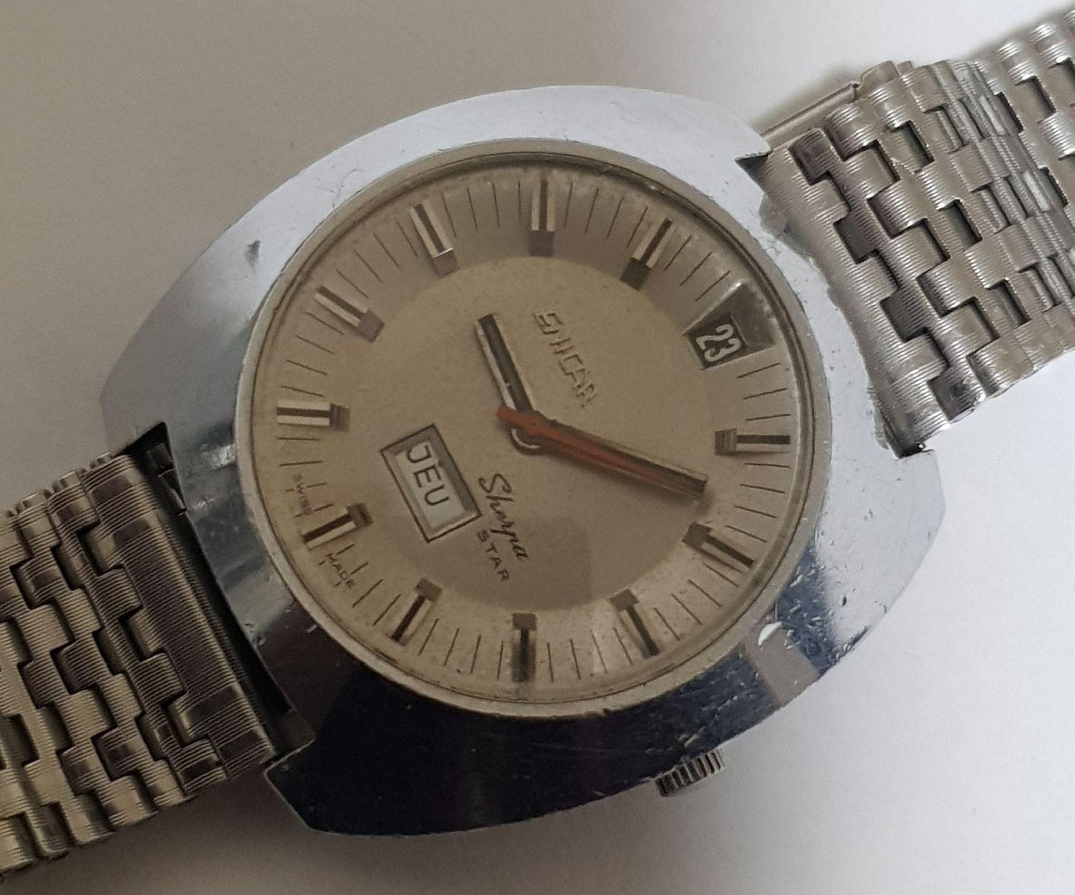 Enicar Orologi: Enicar Sherpa Star – Difettoso da Genève venduto da BKYB 1