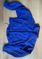 Fleece Jacke, blau/lila, M