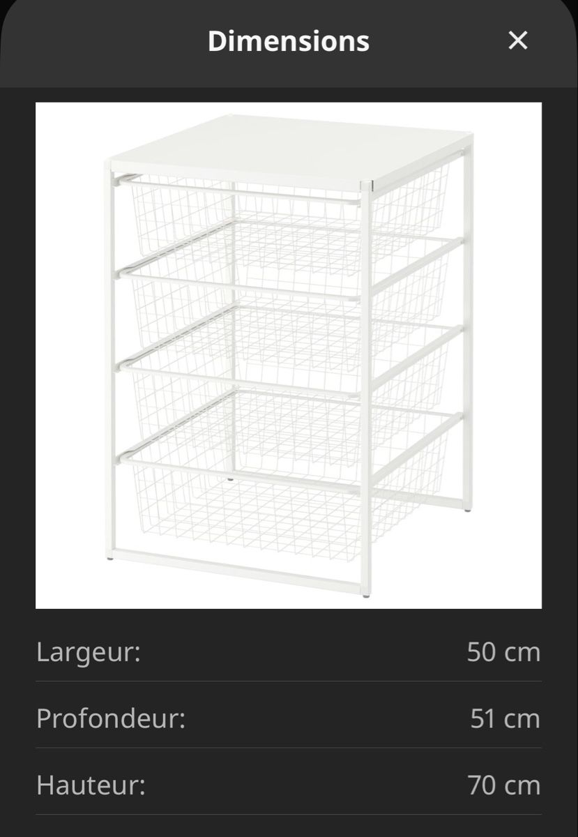 Cassettiere: Commode IKEA Jonaxel – Usato da Corserey venduto da Zreik82 4