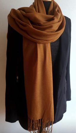 Echarpe chaude et douce 100% Pashmina, fait main Népal
