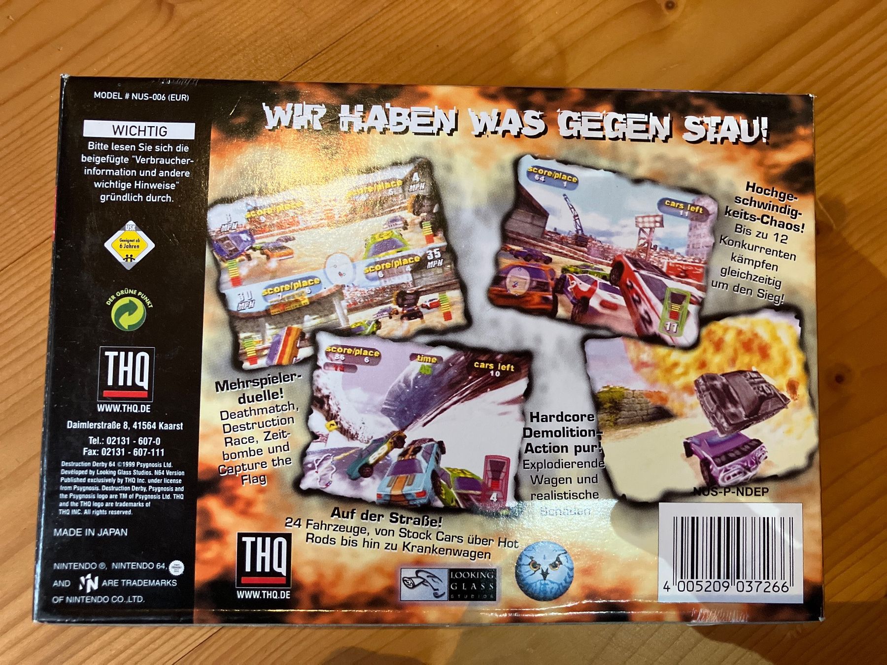 Nintendo Giochi: Destruction Derby 64 Nintendo 64 – Usato da Walde AG venduto da remo_globi 2