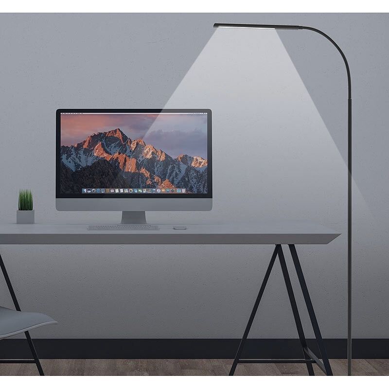 Lampade: Home Control Smarte WLAN-Stehleuchte, CCT-LEDs, Schwanenhals – Nuovo e nell'imballaggio originale da Bülach venduto da StoreInShopSwiss 8