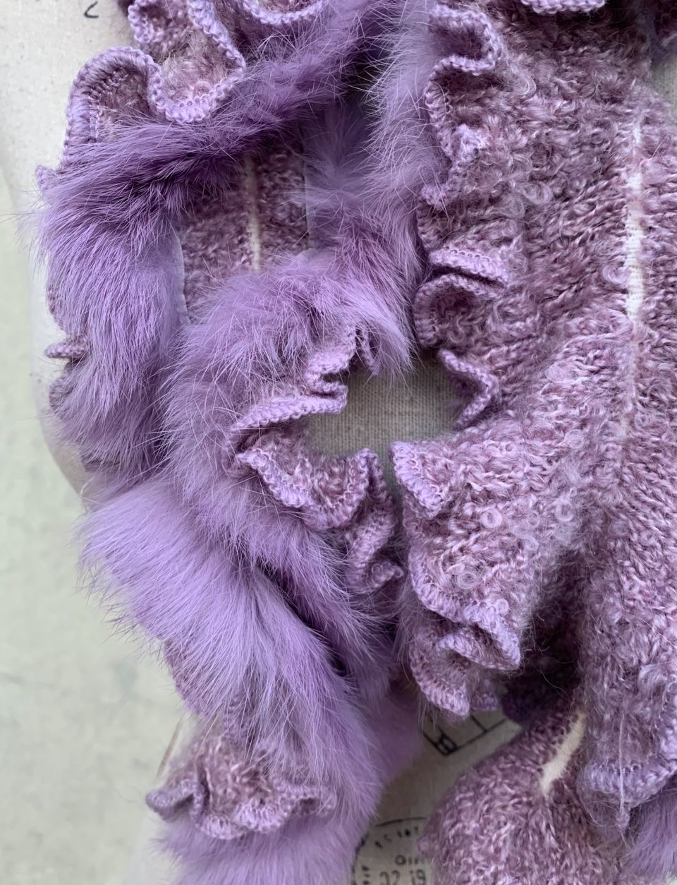 Foulard & Sciarpe: Superbe douce écharpe LÉA CLÉMENT 20%mohair TU – Nuovo (secondo la descrizione) da Martigny venduto da only__you 5