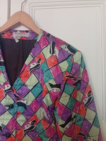 Giacca Yves Saint Laurant giacca Vintage anni '80