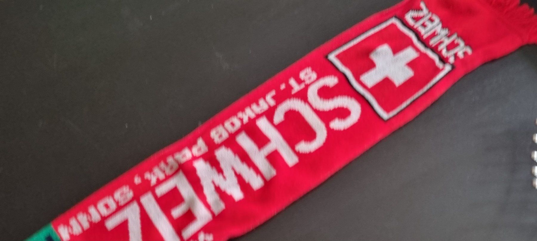 Foulards, Tücher & Schals: Schal Schweiz-Nordirland – Neu (gemäss Beschreibung) aus Oberengstringen von Jocker-80 2