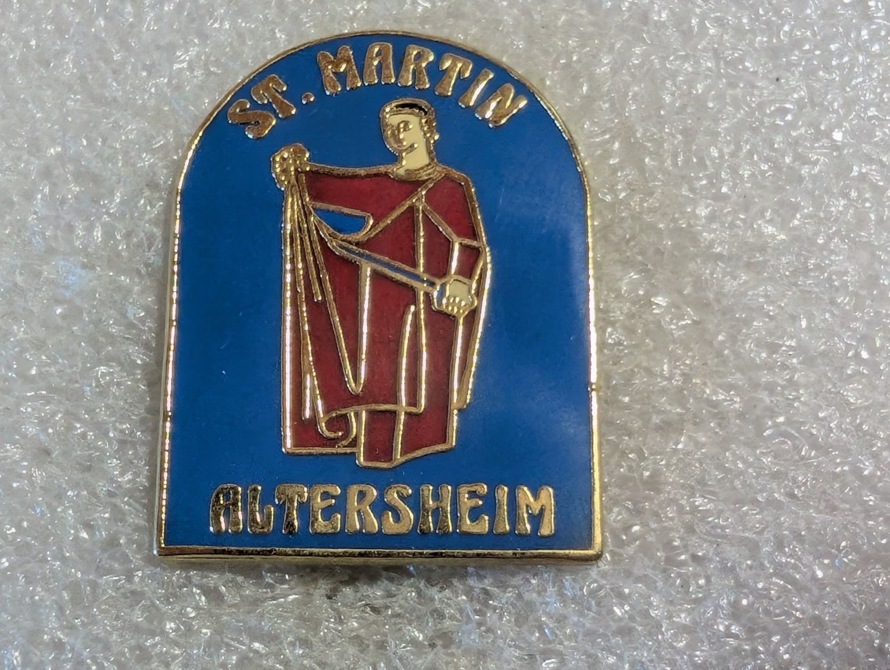 Placchette & Badge: Ansteckpin 102: St. Martin Altersheim – Usato da Oppligen venduto da Pin-Fall-Shop