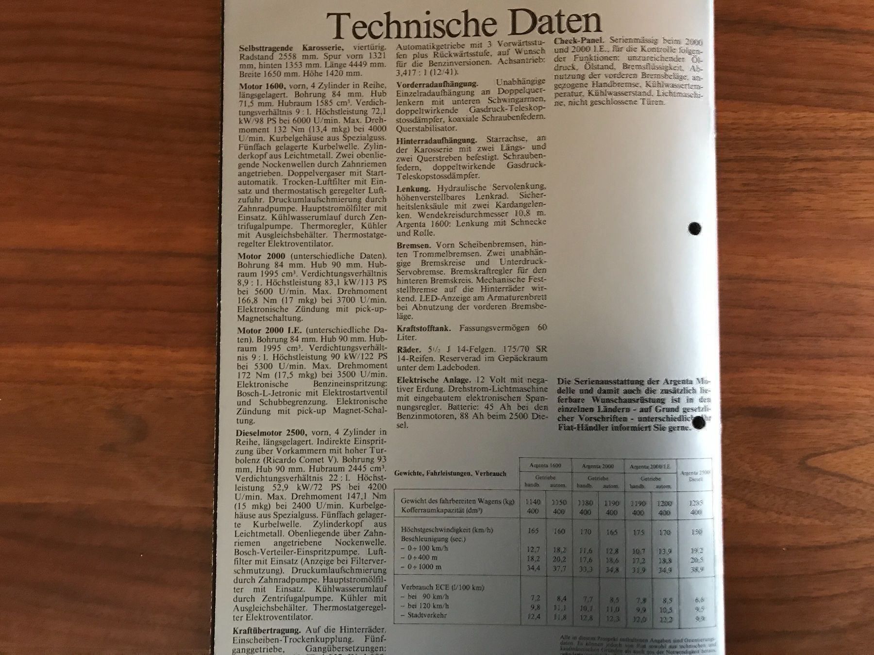 Fiat Dokumente: Fiat Prospekt – Gebraucht aus Balterswil von Jeko1967 7