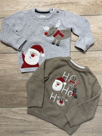 Weihnachtspullover für Mädchen oder Jungen, Größe 86 🎅🏻🌲 