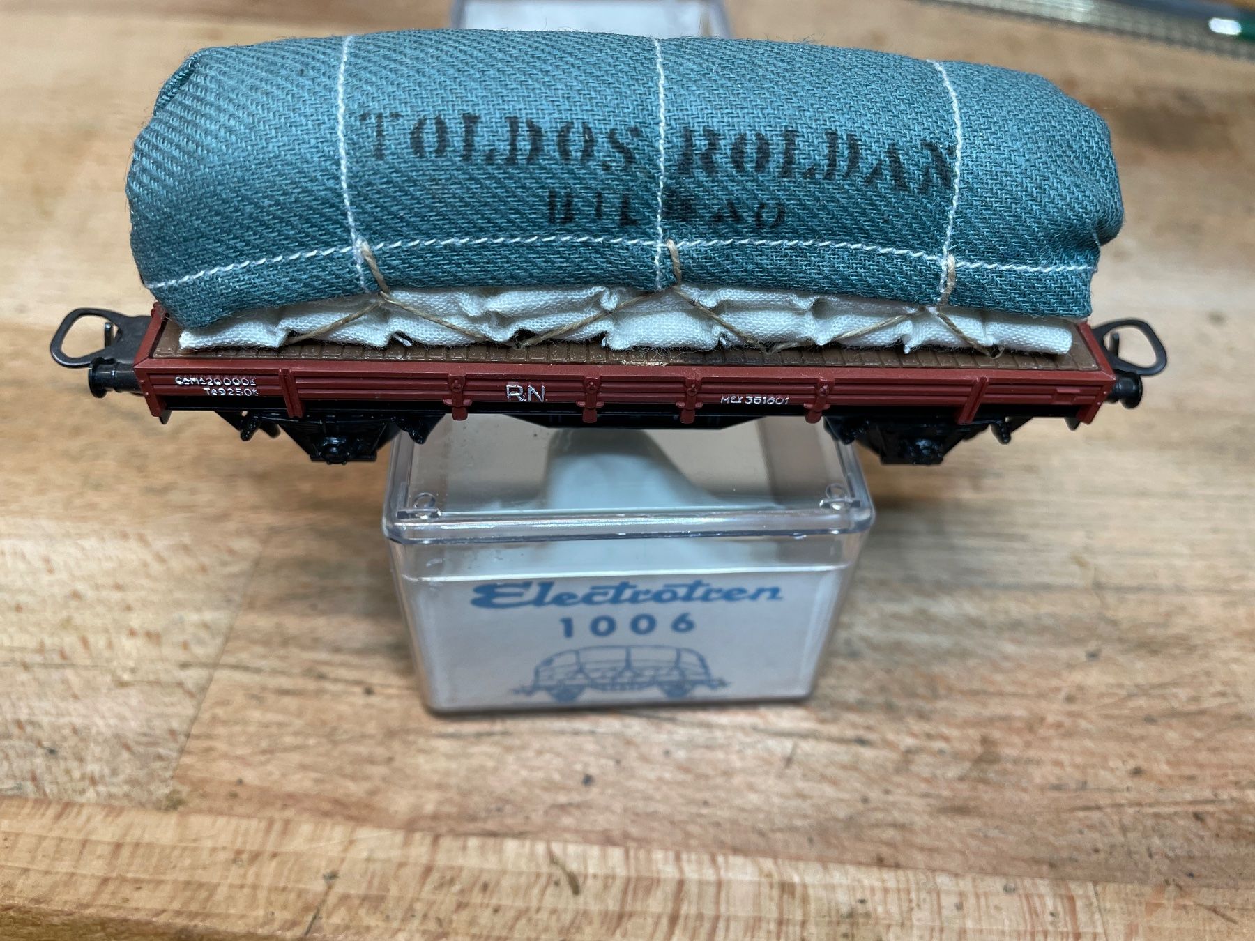 Modellini di ferrovie: Electrotren 1006 Güterwagen – Nuovo (secondo la descrizione) da Hauterive NE venduto da eriamch
