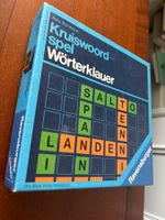 vintage WÖRTERKLAUER Kruiswoordspel Ravensburger Spiel 1975