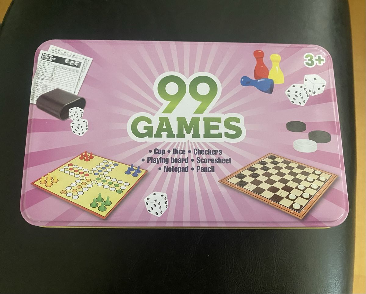 Spiele: 99 Spiele Sammlung im Blechkoffer - Neu! – Neu und originalverpackt aus Kriens von sch_v6nl 1