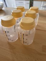 Medela bottles new 6x