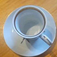 Bareuther Kaffeetasse mit Untertasse weiss neuwertig
