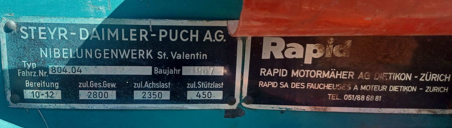 Tutte le macchine: Treibachsladewaden – Usato da Stalden (Sarnen) venduto da Riebli01 4