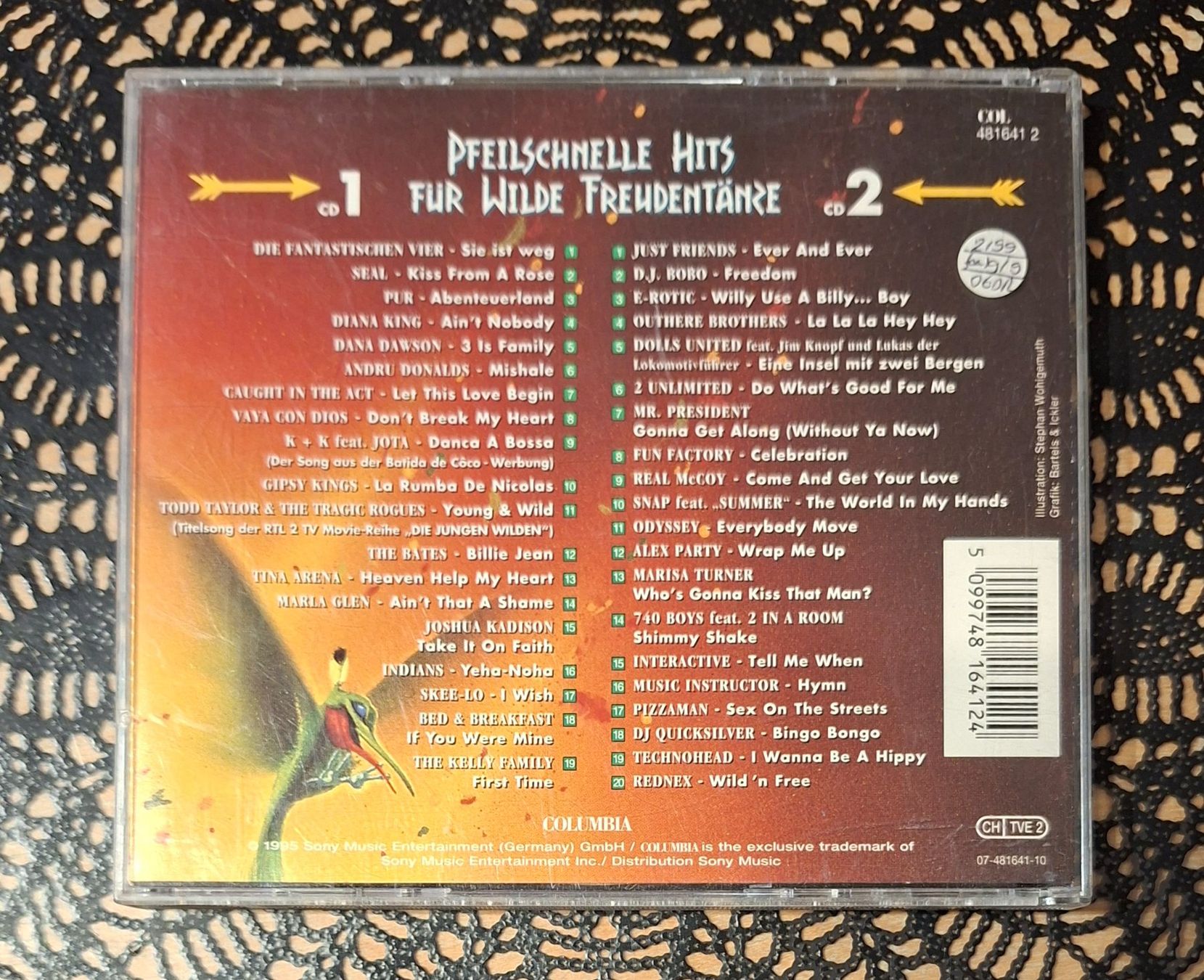 CD: Ronny's Pop Show 26, 2CD Hit Compilation Sampler 1995 – Usato da Amriswil venduto da Celini3 1
