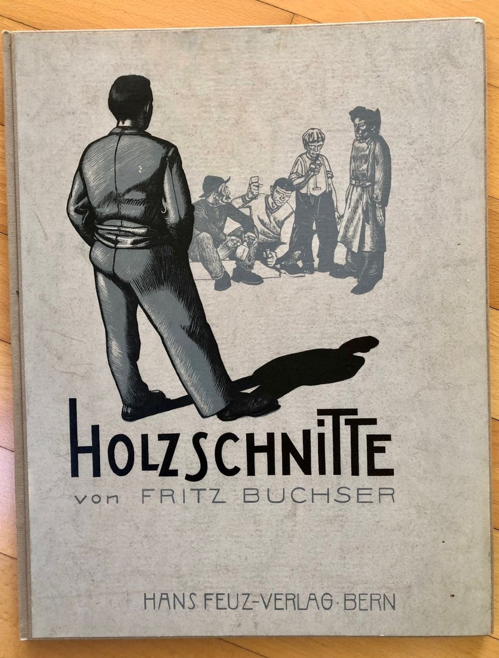 Xilografie: Buch "Holzschnitte" von Fritz Buchser – Usato da Winterthur venduto da Barunggeli