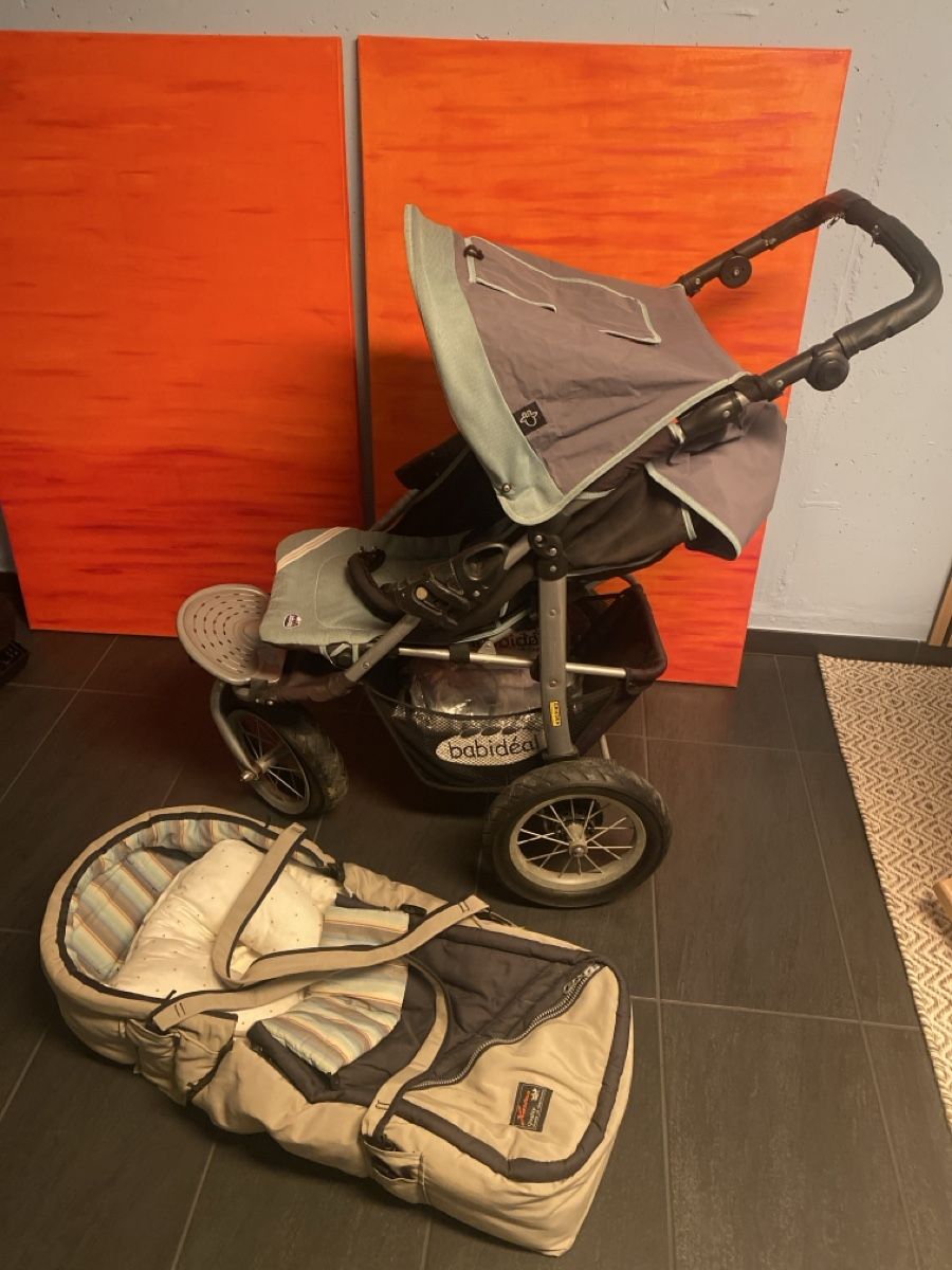 Carrozzine: Kinderwagen mit Bett – Usato da Wetzikon ZH venduto da cambaz75