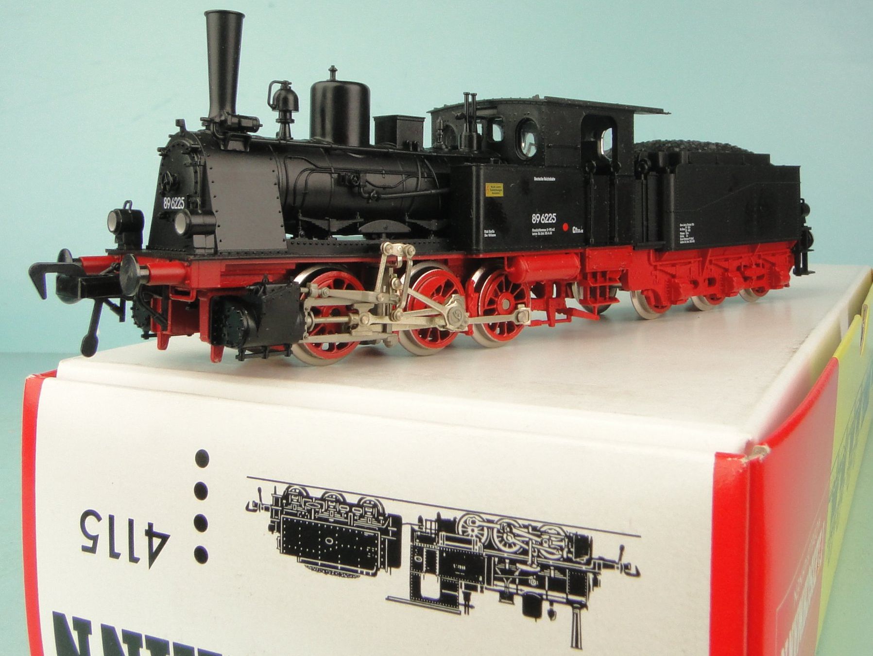 Fleischmann Modellini di ferrovie: Fleischmann 4115 BR 89 – Usato da Bülach venduto da cann11