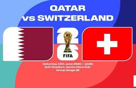1x WM Ticket - Match 8 - Schweiz vs. Katar