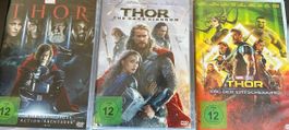 5 Thor Filme DVD Sammlung Marvel Top Zustand