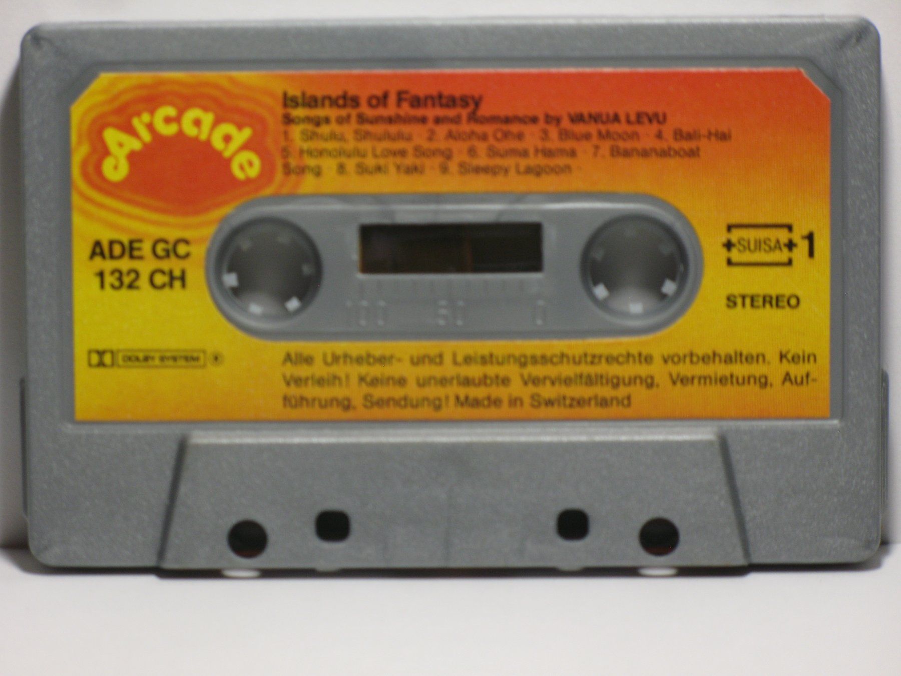 Musicassette: ISLANDS  OF  FANTASY      VANUA  LEVU – Usato da Langnau i. E. venduto da mar_hw58 4