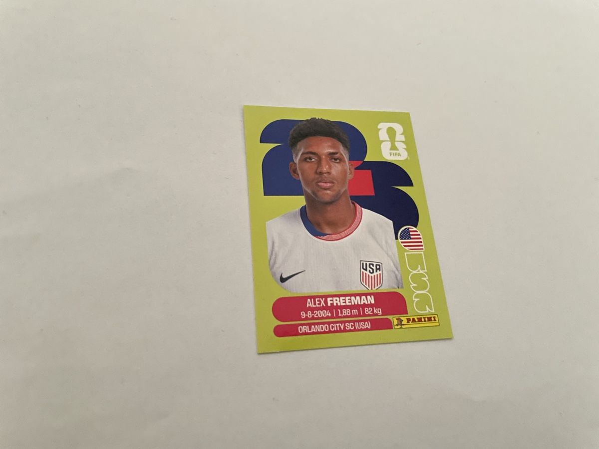 Panini Carte collezionabili: FIFA WM 2026 Alex Freeman USA 6 – Nuovo (secondo la descrizione) da Winterthur venduto da Cobraforce