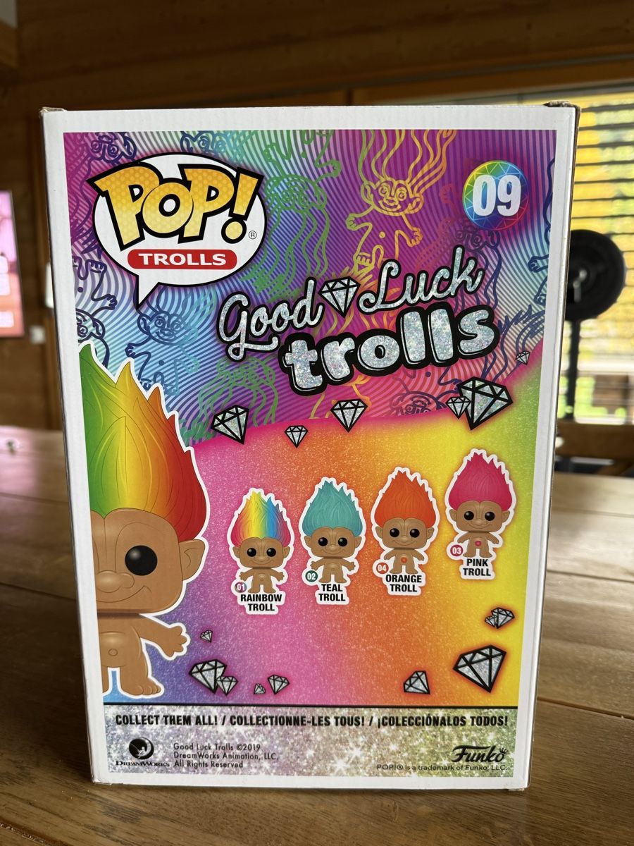 Funko Statuette: Funko Pop grande taille Chase Rainbow Troll – Nuovo (secondo la descrizione) da Les Giettes venduto da joelledu 2