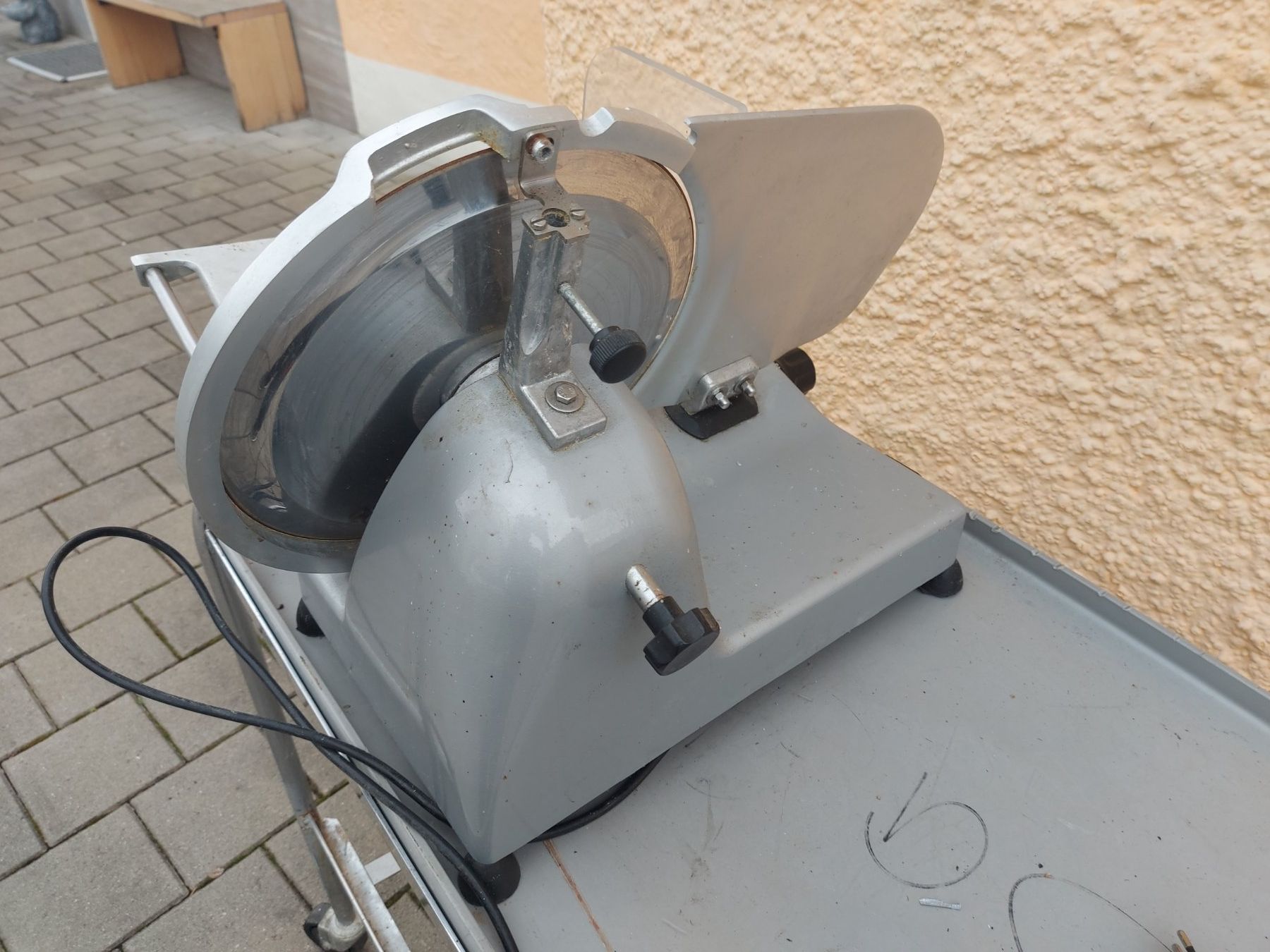 Elettrodomestici da cucina: Profi Allesschneider ; Aufschnittmaschine; Fleischschneider – Usato da Rheinau venduto da profitronic.shop 1