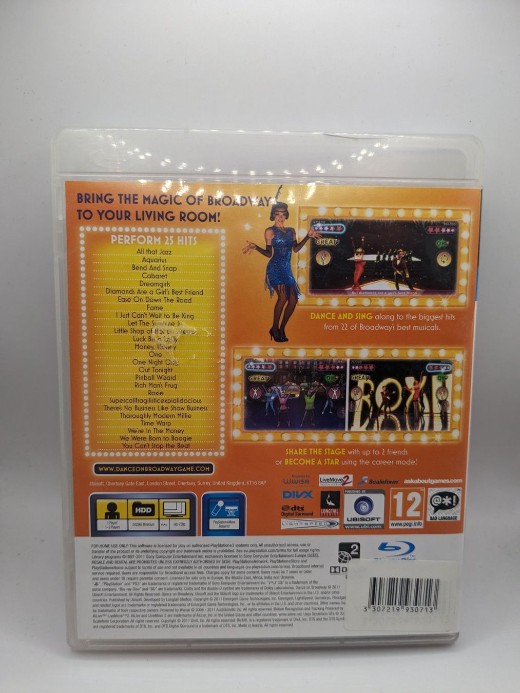 Sony Giochi: Dance On Broadway - PS3 Playstation 3 Game – Usato da Hünenberg See venduto da SpecialEditionGaming 1