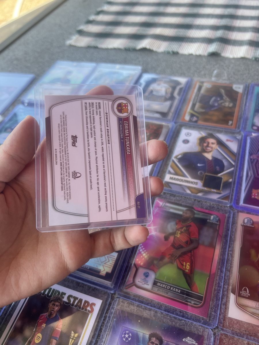 Topps Sammelbilder & Trading cards: Topps Ebrima Tunkara 1st Bowman – Gebraucht aus Uhwiesen von maflo2 1