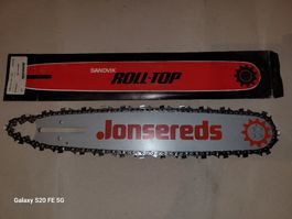 Jonsered neu schwert mit neu kette 3/8"1,5"56TL.