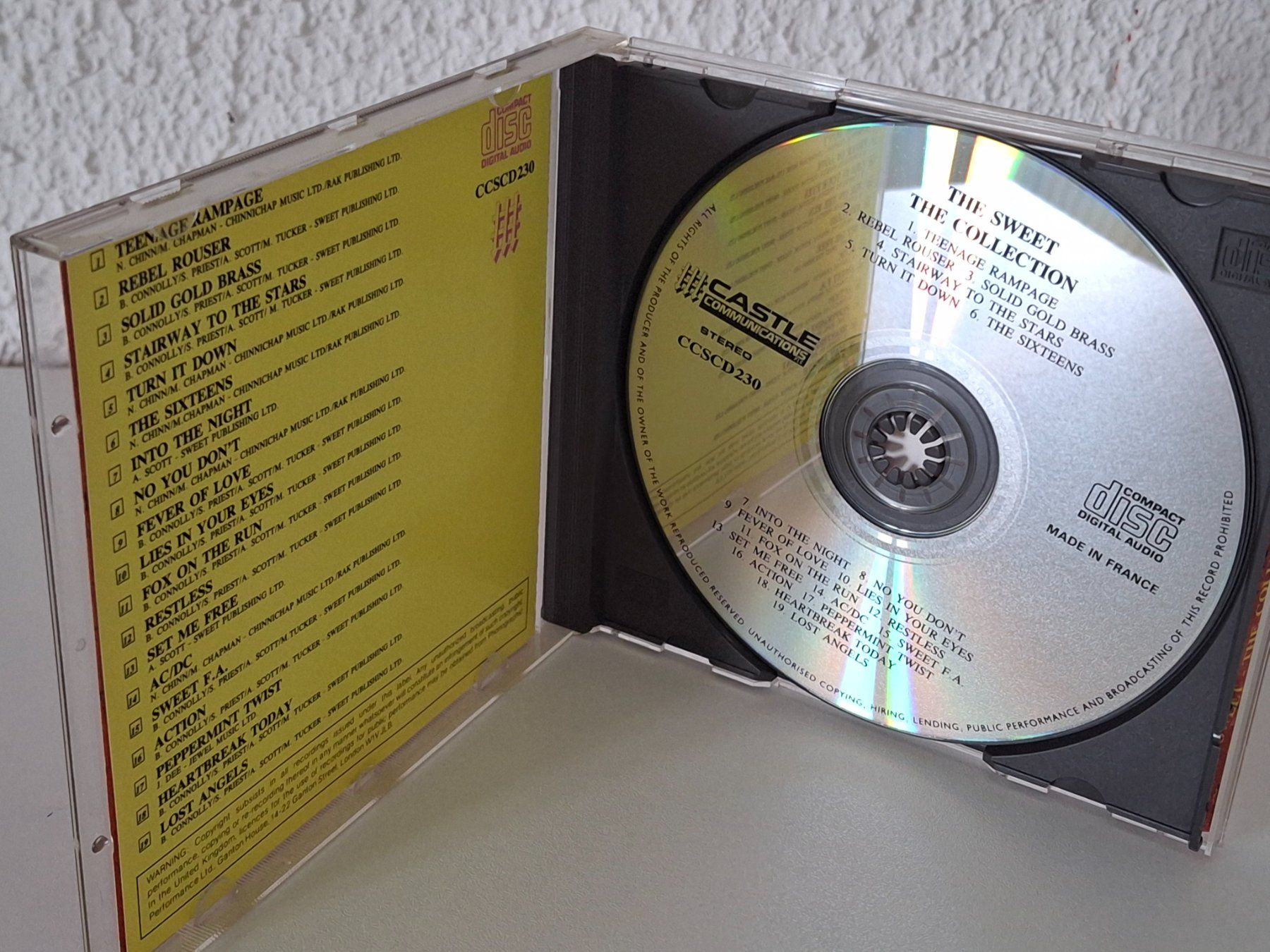CD: CD The Sweet  - The Collection – Usato da Aarberg venduto da Jackup1 2