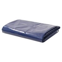 vidaXL Abdeckplane 650 g/m² 6 x 8 m Blau