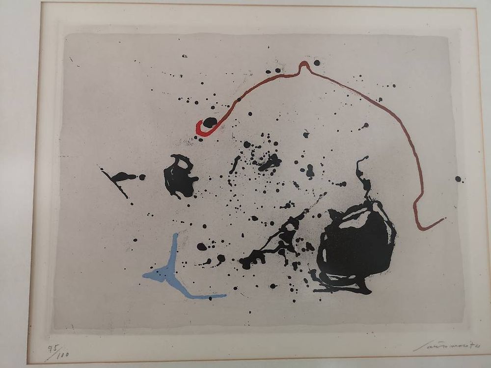 Grafica & Litografie: SANTOMASO 1907 - 1990 / Litho originale / année 1974 – Usato da Bulle venduto da italicum 4
