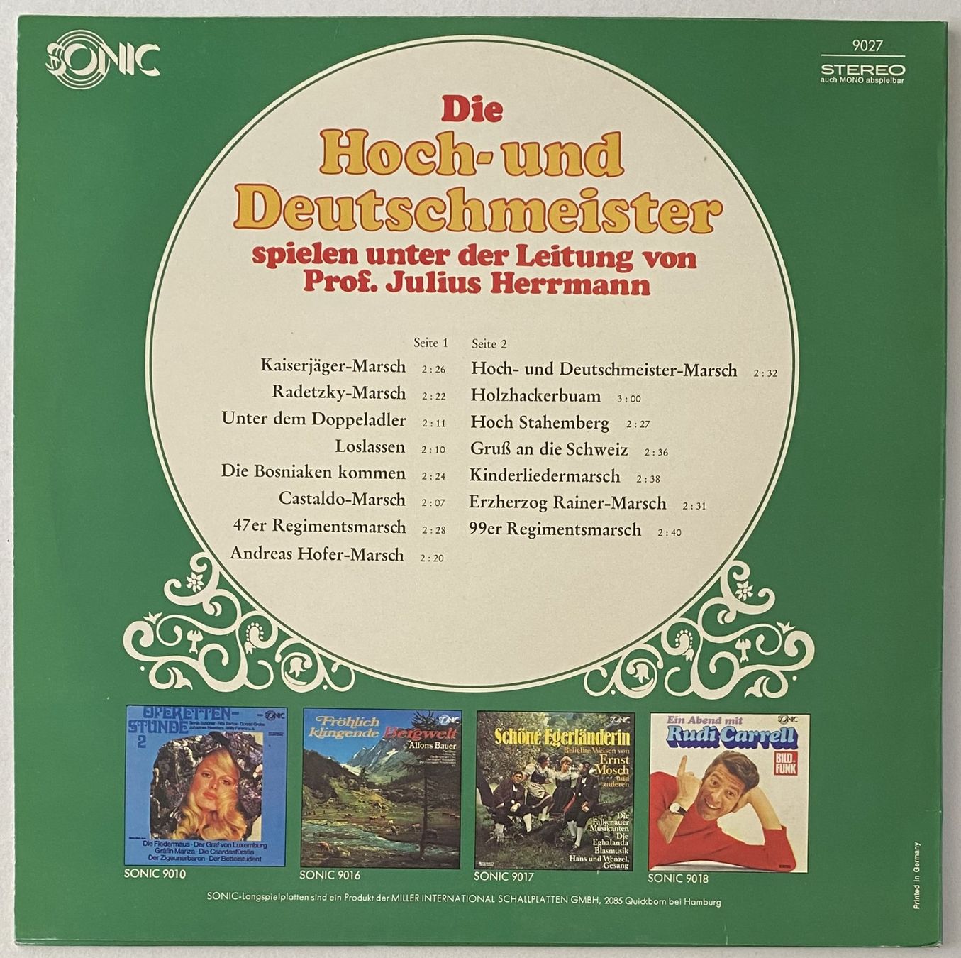 Schallplatten: Die Hoch- und Deutschmeister – Gebraucht aus Flums von Empe1 1