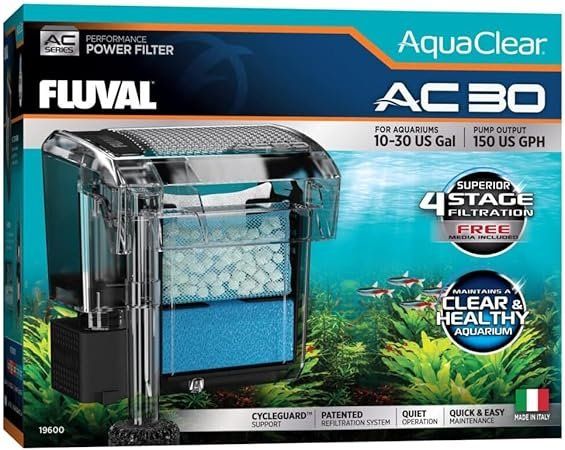 4 Stück Blaue Filterpatronen Für Aquarium – Aktivkohle, Ersatz Für Aquarienfilter