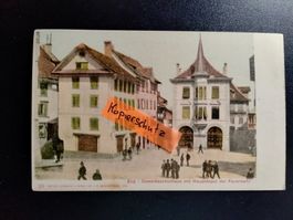 Zug - Gewerbeschulhaus mit Hauptdepot der Feuerwehr AK Zug